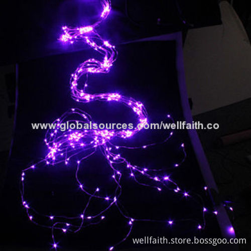 Purple Color LED String Lights for Party Holidays Wedding Decoration